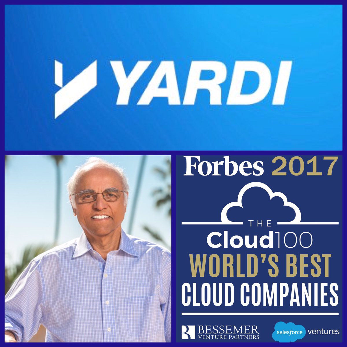 Forbes Cloud 100 - Yardi Asia